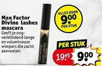 Kruidvat Max factor divine lashes mascara aanbieding