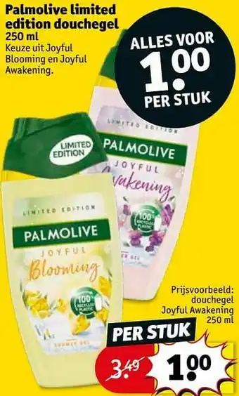 Kruidvat Douchegel joyful awakening aanbieding
