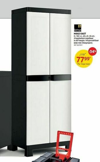 Brico Hoge kast aanbieding