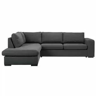 Leen Bakker Hoeksalon Belleview links - antraciet - Leen Bakker aanbieding