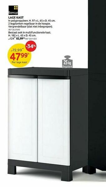 Brico Lage kast aanbieding