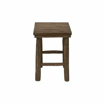 Leen Bakker HSM Collection kruk Pank - antiek - Leen Bakker aanbieding