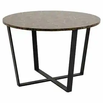 Leen Bakker Eetkamertafel Alma - bruin - 75x110 cm - Leen Bakker aanbieding