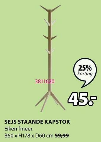 Sejs staande kapstok
