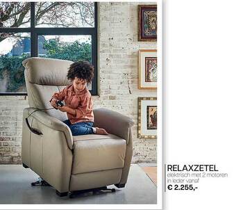 Meubelen Jonckheere Relaxzetel aanbieding