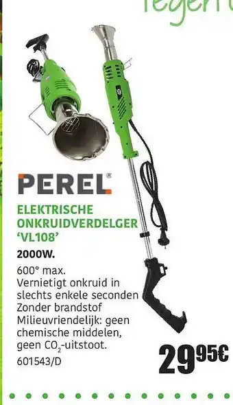 Elektrische Onkruidverdelger