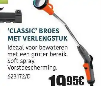 HandyHome 'classic' Broes Met Verlengstuk aanbieding