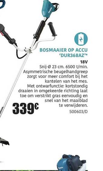 HandyHome Bosmaaier Op Accu 'dur368az' aanbieding