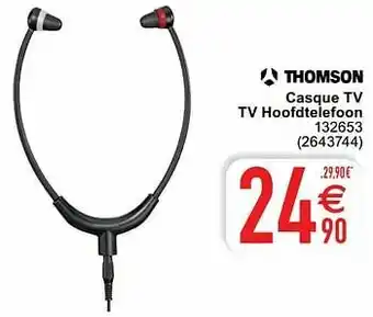Thomson casque tv tv hoofdtelefoon 132653