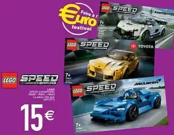 Cora Lego speed champions aanbieding