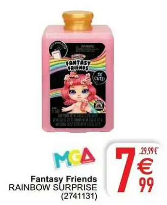 Cora Fantasy friends rainbow surprise aanbieding