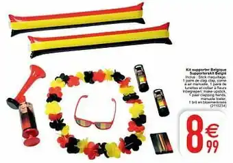 Cora Kit supporter belgique supporterskit belgië aanbieding