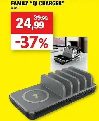 Family qi charger