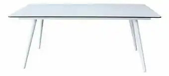 Dreamland Tuintafel Mimosa wit L 180 x B 90 cm aanbieding