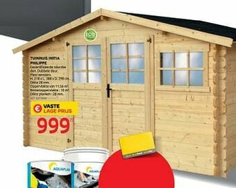 Brico Tuinhuis initia philippe aanbieding