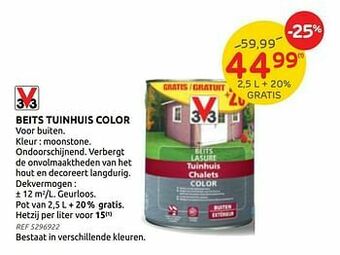 Brico Beits tuinhuis color aanbieding