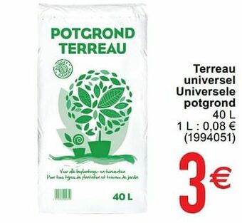 Cora Terreau universel universele potgrond aanbieding
