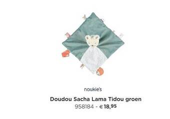 Dreambaby Doudou Sacha Lama Tidou Groen aanbieding