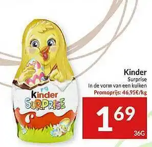 Intermarché Kinder Surprise 36g aanbieding