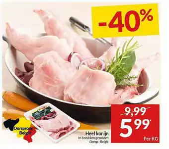 Intermarché Heel Konijn 1kg aanbieding