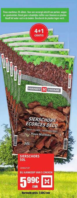 HandyHome Sierschors 50l aanbieding