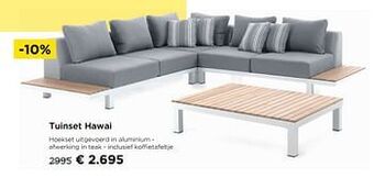 Molecule Tuinset hawai aanbieding