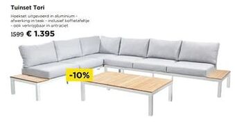 Molecule Tuinset tori aanbieding