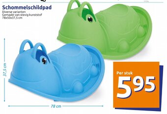 Action Schommelschildpad aanbieding