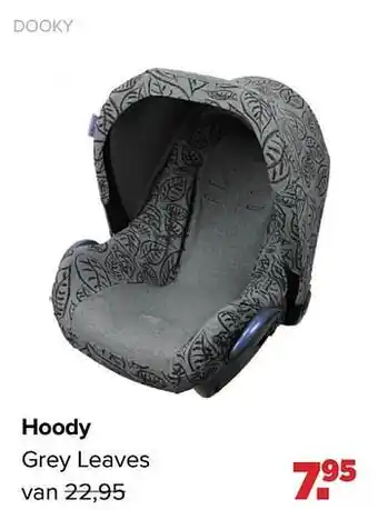 Baby-Dump Hoody grey leaves aanbieding