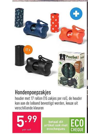 ALDI Hondenpoepzakjes aanbieding