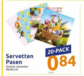 Servetten Pasen