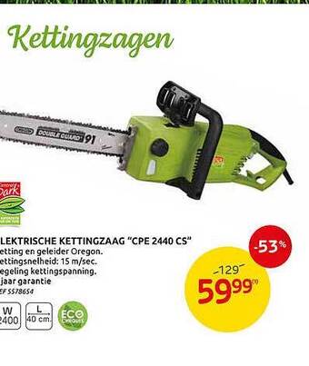 Brico Elektrische Kettingzaag aanbieding