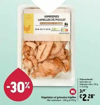 Delhaize Kipreepjes op italiaanse wijze aanbieding