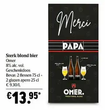 Sterk blond bier omer