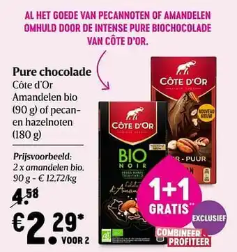 Delhaize Amandelen bio aanbieding