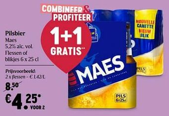 Delhaize Pilsbier maes aanbieding