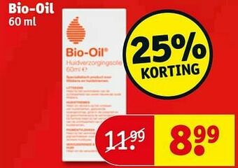Kruidvat Bio-oil aanbieding