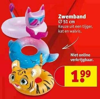 Kruidvat Zwemband aanbieding