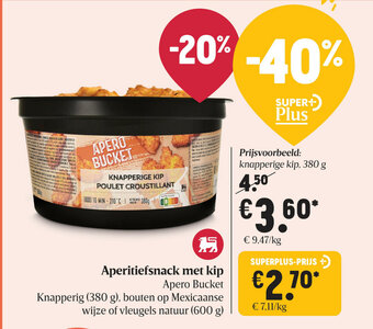 Aperitiefsnack met kip