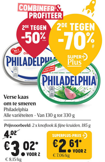 Delhaize Verse kaas om te smeren aanbieding