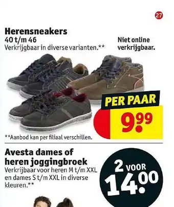 Herensneakers