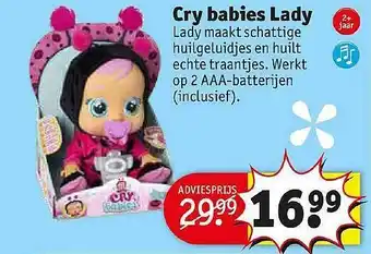 Cry Babies Lady