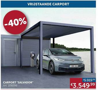 Zelfbouwmarkt Carport aanbieding