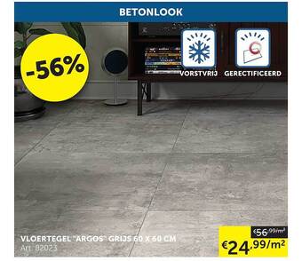Zelfbouwmarkt Vloertegel aanbieding