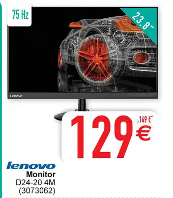 Cora Lenovo Monitor D24-20 4M (3073062) aanbieding