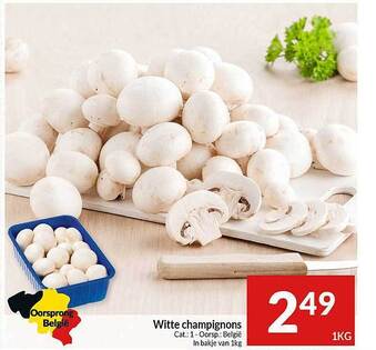 Intermarché Witte Champignons 1kg aanbieding