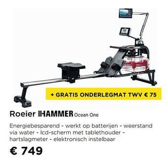 Molecule Roeier hammer ocean one aanbieding