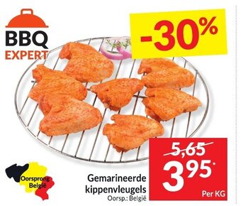Intermarché BBQ Expert Gemarineerde Kippenvleugels Per KG aanbieding