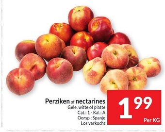 Intermarché Perziken of nectarines Per kg aanbieding