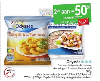 Intermarché Odyssee Calamarisbeignets alla romana 500 g aanbieding